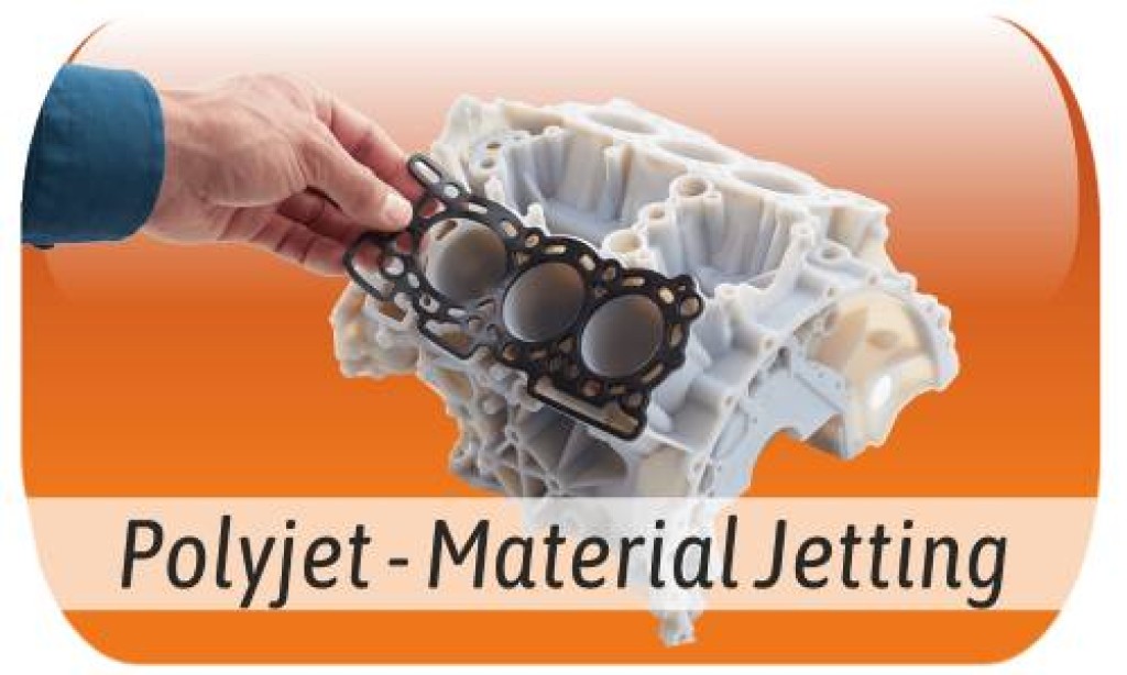 Mulitjet 3D printing - Multi material and shore