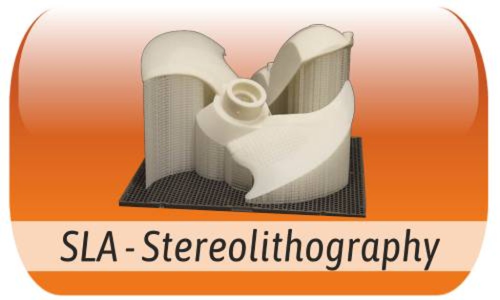 SLA - Stereolithography of high quality resin