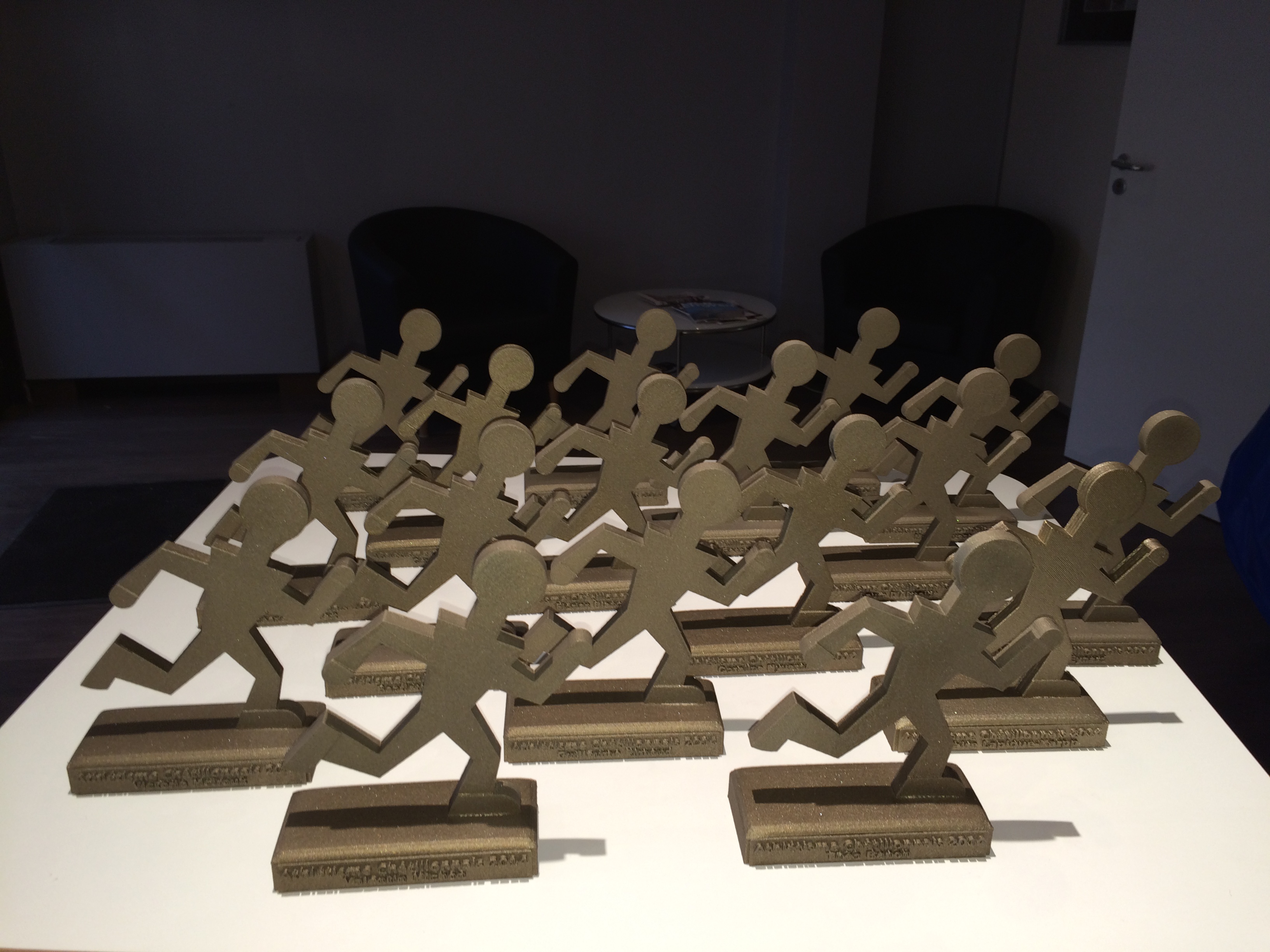 Short serie additive manufacturing - Trophies